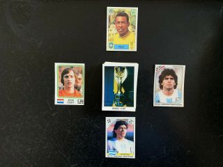 Panini World Cup Story : Complete Set 1 - 228 Without Album