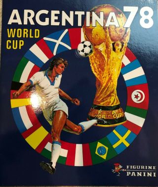 Official Panini Album World Cup Argentina 1978 Reprint,  Complete
