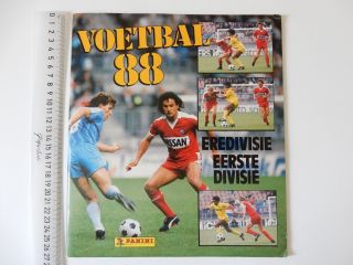 Netherlands Panini Voetbal 88 Empty Sticker Album Includes Poster 48 Pages Bp2