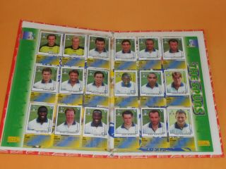 Premier league football sticker albums.  Merlin Panini 1996,  2001,  100 complete 3