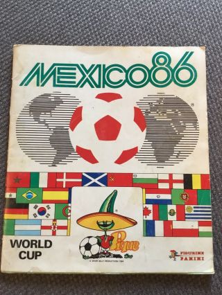 Panini Mexico ‘86 Football World Cup Album: 100 Complete