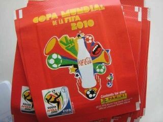 Panini World Cup 2010 South Africa Coca Cola Box 100 Packs (rare)