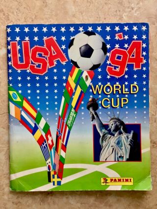 Panini 1994 Usa World Cup Album 100 Complete Ex (a)
