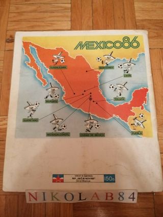 MEXICO 86 PANINI Complete album World Cup 1986 2