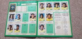 World Cup Mexico 86 Panini Sticker Album - - approx 75 complete 3