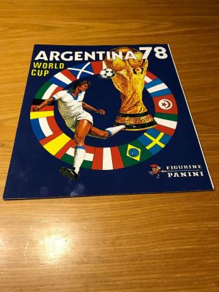 Panini Argentina 78 Official Complete Album Reprint Futbol