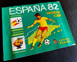 1982 World Cup Espana 82 Panini Sticker Pack