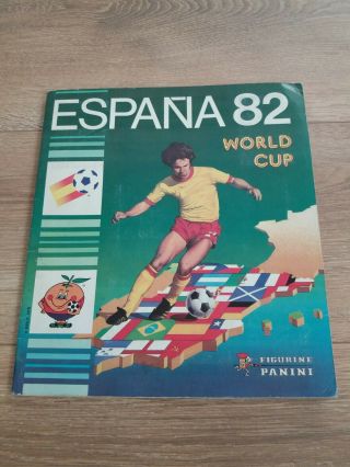 Panini Espana 82 World Cup Football Sticker Album 100 Complete