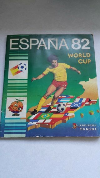 World Cup Espana 82 Album By Panini 100 Complete