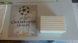 Panini Champions League 1999/2000 99/00 Empty Album And Complete Loose Set