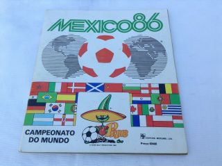 Album World Cup Mexico 86 Panini - Complete With All Sticker