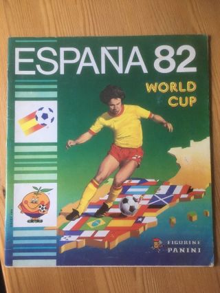 Panini,  Espana 82 World Cup,  Sticker Album Football 1982 - Vgc - Empty