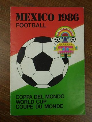 Album Genre Panini Lampo Mexico 1986 Football World Cup Edizioni Flash Calcio