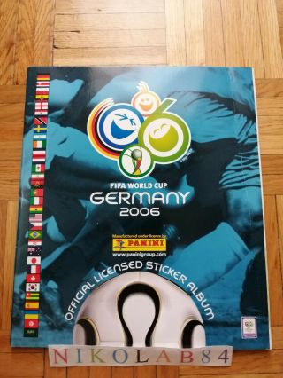 Germany 2006 Panini Complete Album Fifa World Cup