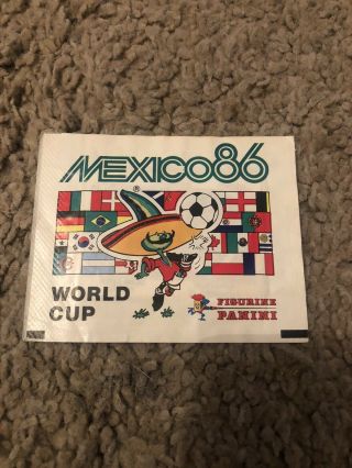 Panini World Cup 1986 International Edition Sticker Packet