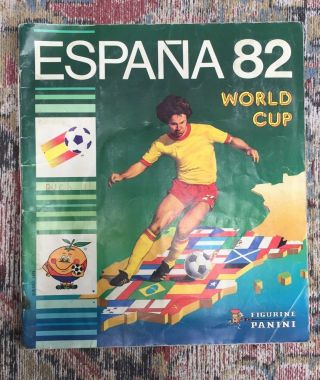 Panini Espana 82 (1982) World Cup Sticker Album.  100 Complete.