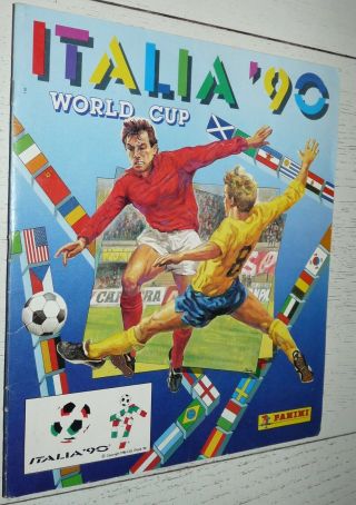 Album Panini Football Fifa World Cup Italia 90 Coupe Monde 1990 Complet