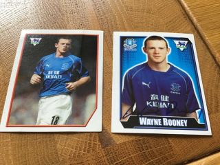 Merlin 2003 Sticker Premier League Wayne Rooney Rookie Stickers 226 296