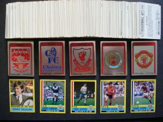 Panini Football 87 Complete Sticker Set (1987)