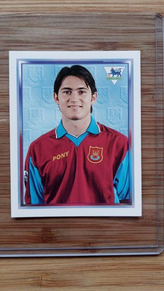 Merlin Premier League 1998 Frank Lampard Rookie Sticker West Ham
