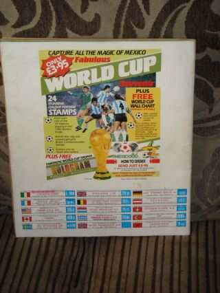 MEXICO 86 WORLD CUP PANINI STICKER ALBUM 88 COMPLETE - - FOOTBALL 2