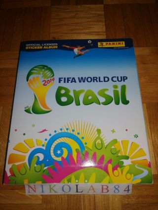 Brazil 2014 Brasil 2014 Panini Complete Album Fifa World Cup