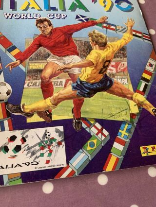 Panini World Cup Italia 90 Sticker Album X370 Stuck Inside 2