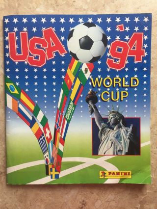 Panini 1994 Usa World Cup Album 100 Complete Vg/ex (e)