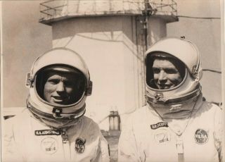 1966 Press Photo Nasa Neil Armstrong,  Scott Keystone R12