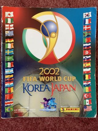 Panini 2002 World Cup Complete Sticker Album Korea Japan