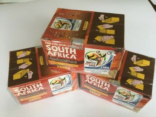 Panini World Cup 2010 South Africa 3x Boxes (300 Packets In Total)