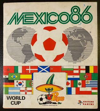 1986 Panini Fifa World Cup Mexico 86 Sticker Album 46/427