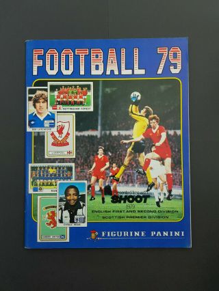 Panini Football 79 Empty Album (1979)