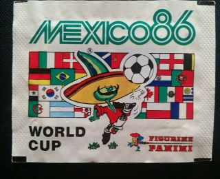 1986 World Cup Mexico 86 Panini Sticker Pack