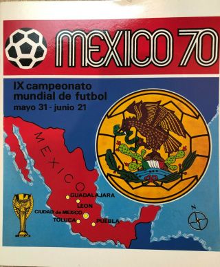 Official Panini Album World Cup Mexico 1970 Reprint,  Complete