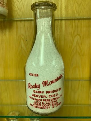 Trpq Milk Bottle - Rocky Mountain Dairy Products - Denver,  Colorado