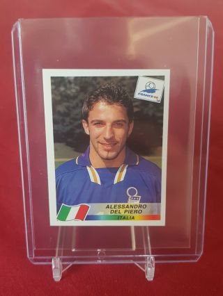 Alessandro Del Piero Italy France 1998 World Cup Panini Sticker