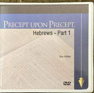 Hebrews Part 1 - Dvd - Lectures - Kay Arthur Precept Upon Precept
