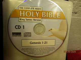 KJV King James Holy Bible Complete Audio 60 CDs Old,  Testament 2