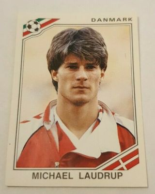 Panini Figurine World Cup Mexico 86 - Michael Laudrup Sticker Number 361