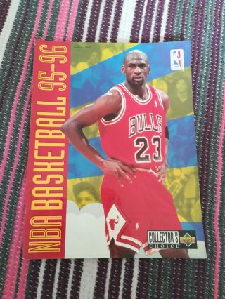 Upper Deck Nba Basketball 1995 1996 95 96 Empty Album Vuoto Leeralbum In Spanish