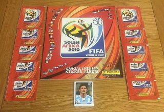 Panini 2010 World Cup Empty Album,  Set Of 30 Stickers,  10 X Packets