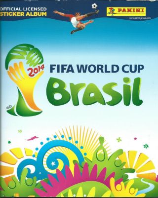 Panini World Cup 2014 Brazil - Complete Sticker Album