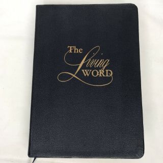 The Living Word Holy Bible Large Print Study Edition W/ Reference