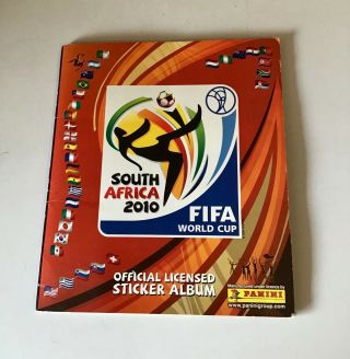 Panini South Africa 2010 Fifa World Cup Album 100 Complete