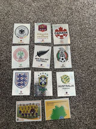 Panini Women’s World Cup 2011 Stickers X11 All Different