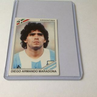 Panini Mexico 86 Sticker - Diego Maradona - Number 171 1990 World Cup Story