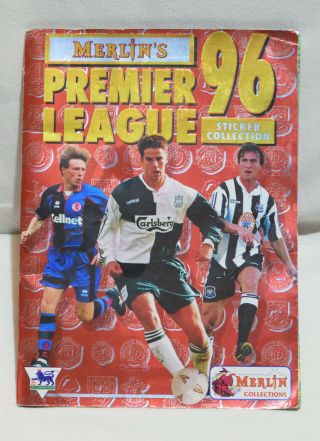 Merlin’s Premier League 96 Football Sticker Album