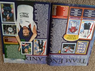 Merlins Complete Official England World Cup Sticker Album 1998 3