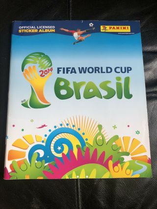 Panini - Brazil 2014 - World Cup Complete Sticker Album / X 6 Inc Ronaldo
